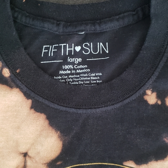 Fifth Sun Juniors Short Sleeve Crop Top - Picture 2 of 2